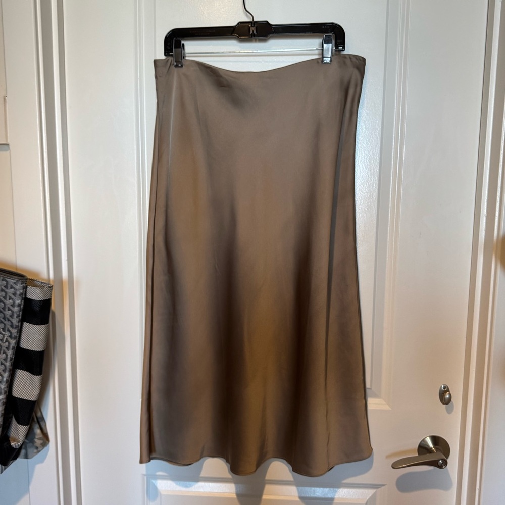 Silk JCrew Skirt